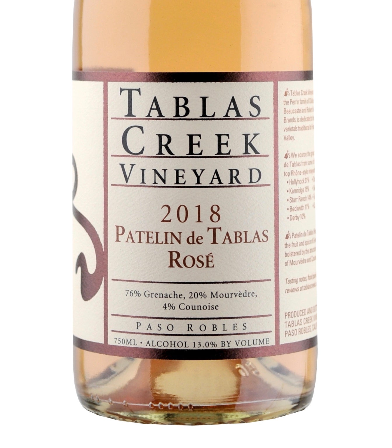 Tablas Creek Patelin De Tablas Rose Deep Roots Wine Market & Tasting Room